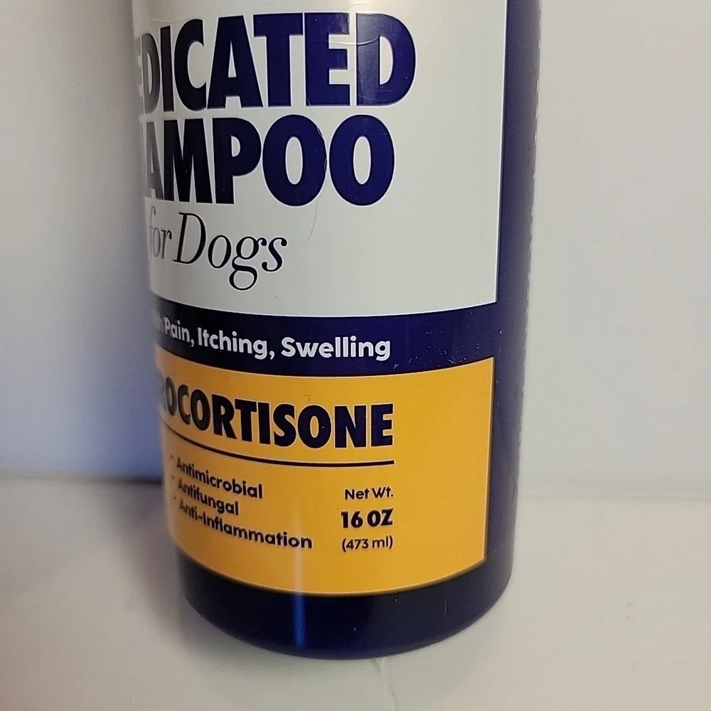 Miracle‎ Vet Medicated Dog Shampoo for Itchy Skin Relief - Allergy...